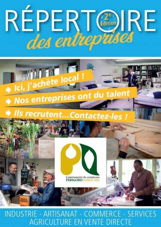Répertoire des entreprises Communauté de Communes Périgord-Limousin